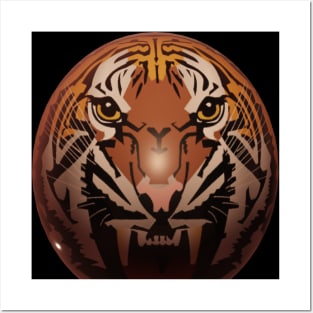 tiger 3d Posters and Art